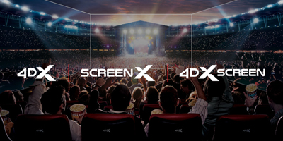 国际知名电影技术公司发布旗下4DX、ScreenX全新品牌标识！