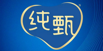 纯甄酸奶更换新LOGO设计